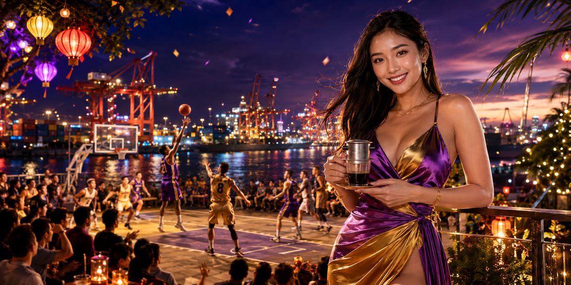 Người chơi tại Sài Gòn trong quán cà phê theo dõi kết quả và đặt cược thể thao qua điện thoại